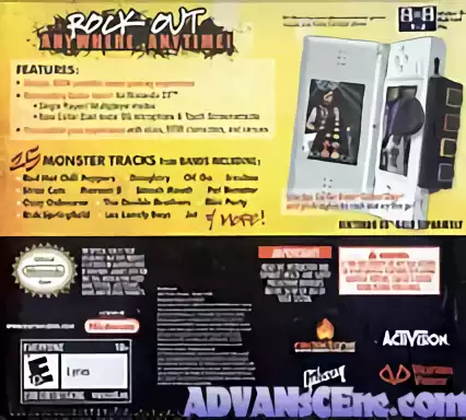 Image n° 2 - boxback : Guitar Hero - On Tour